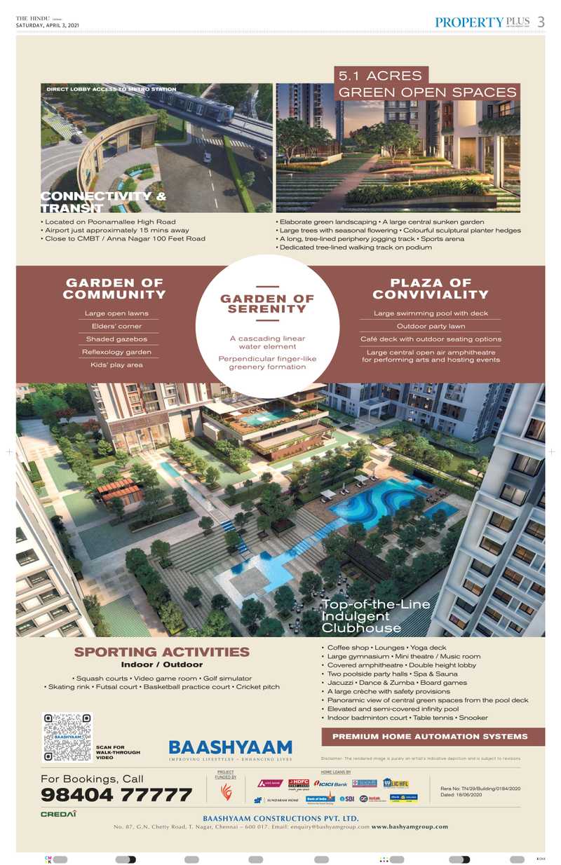 Baashyaam Group Luxury Apartments In Chennai Baashyaam Group Luxury Apartments In Chennai